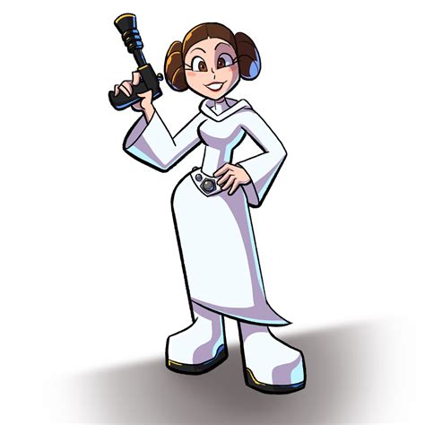 Princess Leia Cartoon Princess Leia Cartoon Cartoon Characterdesign
