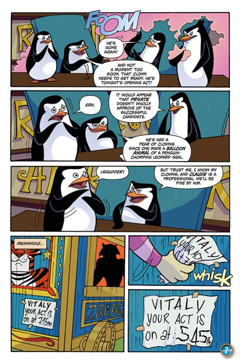 Sneak Peek Penguins Of Madagascar Major Spoilers Comic Book