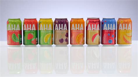 Coca Cola North America Launching Flavored Sparkling Water Brand Aha On