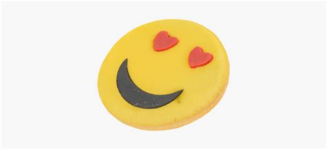 Cookie Smiling Face Heart 3d Turbosquid 1638166
