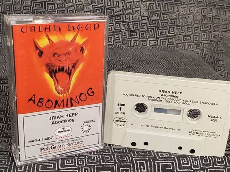 Uriah Heep Abominog Cassette Tape 80s Guitar Rock Classic 1982 Etsy