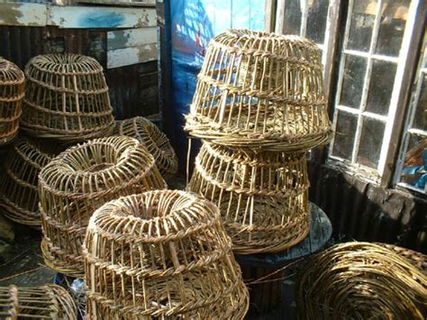 Traditional lobster pots for sale. Nigel Legge - Fisherman Artist and Tradtional Willow ...