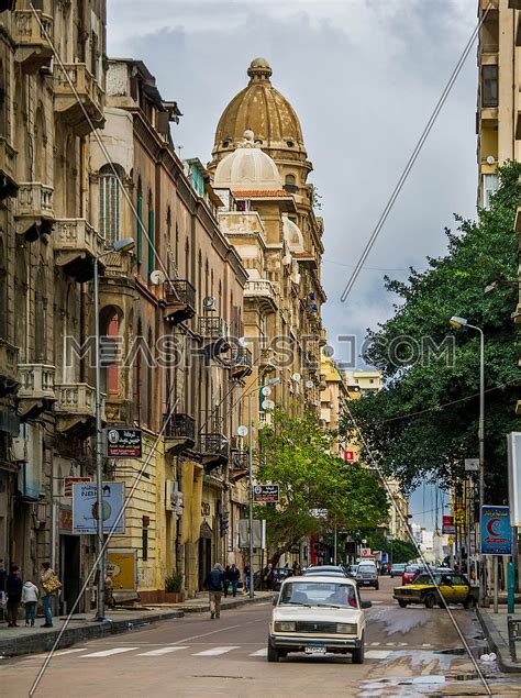 Fouad Street Oldest Street In Alexandria 186999 Meashots