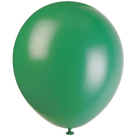 Latex Balloons Forest Green 12in 10ct