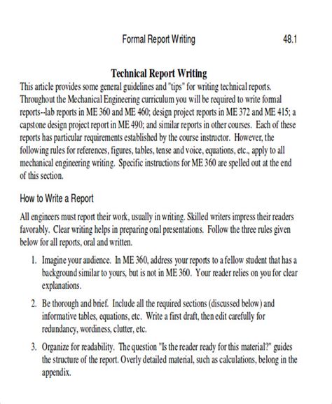 A technical report may also include some conclusions and/or recommendations of the research. FREE 9+ Sample Technical Reports in PDF | MS Word