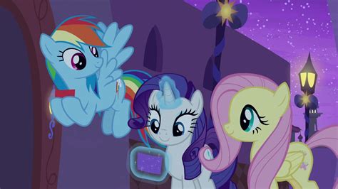 2130199 Safe Screencap Fluttershy Rainbow Dash Rarity Pony The