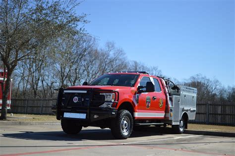 Iowa Colony Volunteer Fire Department Receives New Brush Truck From