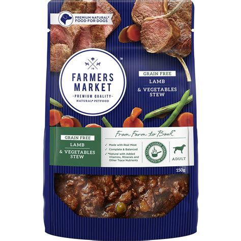 Explore crave™ high protein dog food. Farmers Market Grain Free Lamb & Vegetables Stew Wet Dog ...