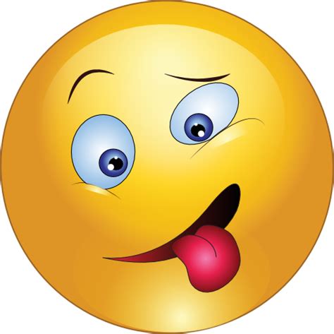 Teasing Tongue Smiley Emoticon Clipart I2clipart Royalty Free