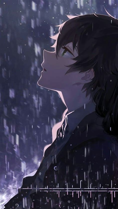 Sad Boy Anime Pfp Posted By John Sellers Anime Pfp Boy Hd Phone