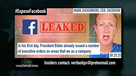 Project veritas' james o'keefe releases new documents from facebook insider. Project Veritas Video Shows Facebook CEO Mark Zuckerberg ...