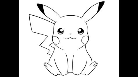 Pikachu Pencil Sketch Youtube