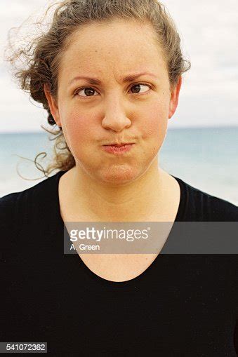 Young Woman Making Funny Face High Res Stock Photo Getty Images