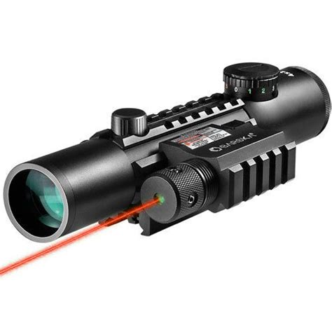Buy Barska 4x28mm Ir Electro Sight Multi Rail Tactical Rifle Scope Glx