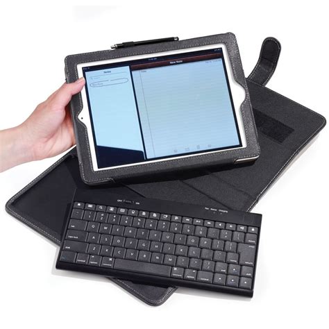 The Ipad Keyboard Portfolio Hammacher Schlemmer Ipad Keyboard Ipad