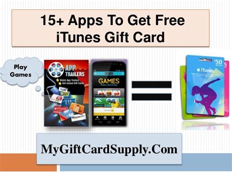 You can get free apple gift cards through swagbucks. 15+ Apps To Get Free iTunes Gift Card