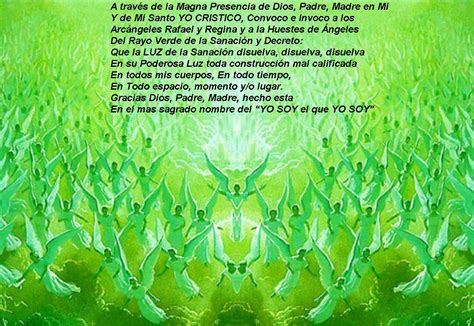 Todas estas cualidades apoyan la curación del ser. Centro Holistico El Angel Dorado: Jueves Rayo Verde ...