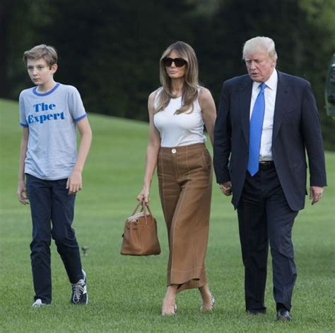 Donald trump's youngest son appeared to be struggling to stay awake while his father, the newly elected president of the united states, thanked his supporters. Barron Trump Facts - Melania Trump's Son's Age, Height, School & Net Worth in 2020