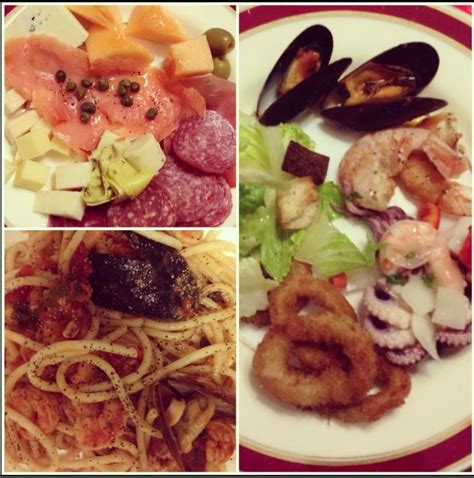 It's fair to note that every italian region has its own christmas traditions, including the christmas eve feast of seven fishes. Feast of the seven fishes - Typical Italian Christmas Eve dinner | Italian christmas eve dinner ...