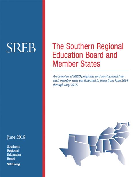 The Southern Regional Education Board And Member States Southern