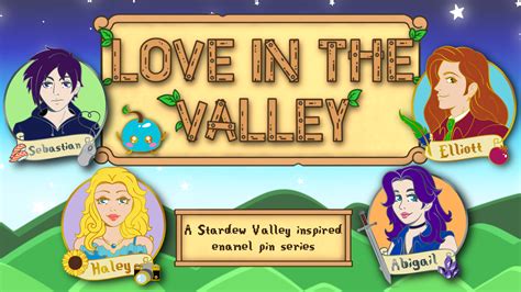 Love In The Valley Stardew Valley Pin Series By Midnight Reflections