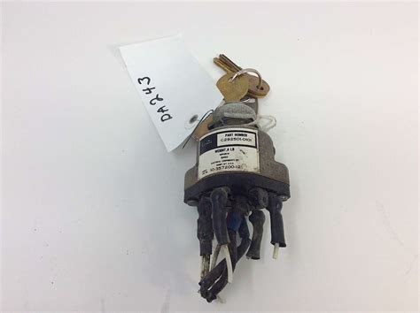 C292501 0101 Cessna Magneto Ignition Switch 10 357200 12 With Key