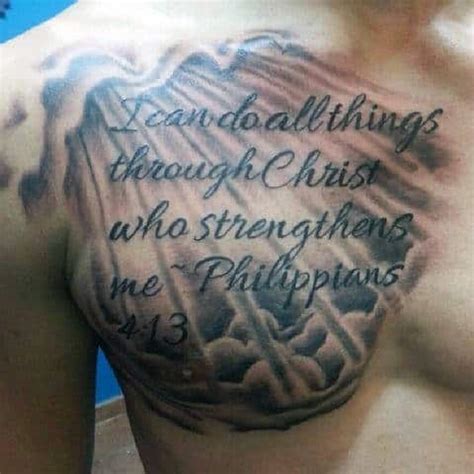 He is very close to his mother as she has always been supportive and loved him in what he opted for in his life. 40 Philippians 4:13 Tattoo Designs For Men - Bible Verse Ideas