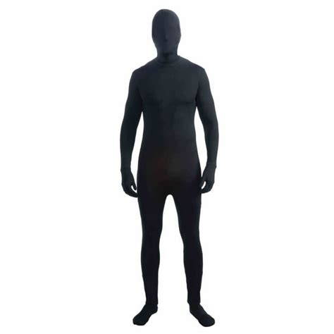 Adult Black Skinsuit Halloween Costume