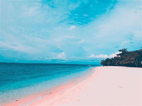 The Famous Pink Sand Of Zamboanga Sta Cruz Zamboanga