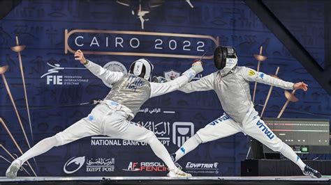 cairo 2022 team men s foil fencing world championships finals highlights youtube