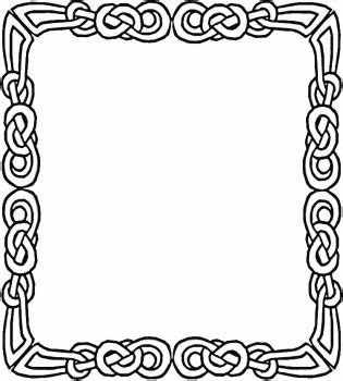 A coloring book (british english: Celtic Frame coloring page | Super Coloring - ClipArt Best ...