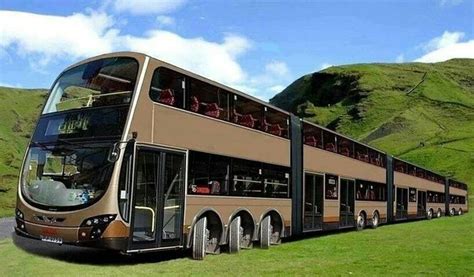 Introducing The Worlds Longest Buses Mega Bus