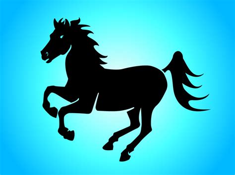 Simple Horse Graphic Vector Art And Graphics