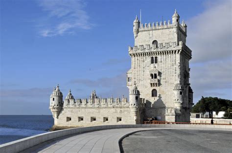 Column Lisbons Tower Of Belém Current Publishing