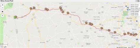 Riding The Silver Comet Trail In A Single Day 124 Miles