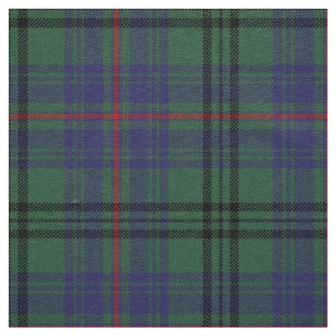 Scottish Clan Walker Tartan Plaid Fabric Zazzle