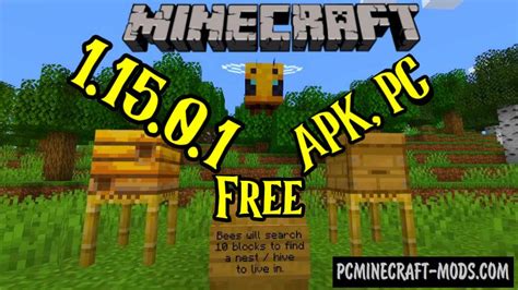 Download Minecraft 115056 Apk V115 Pc Free Buzzy Bees Pc Java Mods