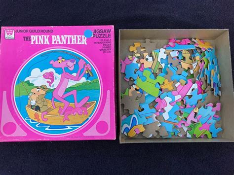 The Pink Panther Inspector 125 Piece Whitman Jigsaw Puzzle 1970s