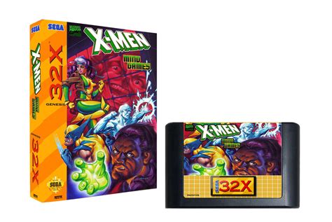 X Men Mind Games Unreleased Prototype Sega Genesis 32x