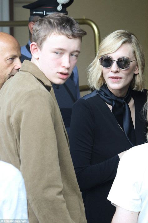 Cate Blanchett Steps Out With Her Son Dashiell At Venice Film Festival