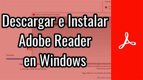 Descargar E Instalar Adobe Reader Descarga E Instalaci N De Programas En Windows Youtube