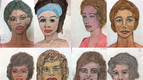 Serial Killer Samuel Littles Drawings Of His Victims Published By Fbi Us News Sky News