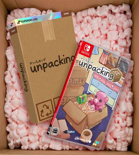 Nintendo Switch版「unpacking」特典付きパッケージが9月15日に予約受付開始 Game Watch