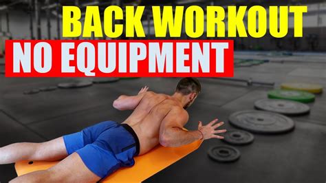 Bodyweight Upper Back Exercises No Equipment Tutorial Pics