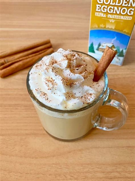 How To Make Starbuckss Eggnog Latte At Home Popsugar Food