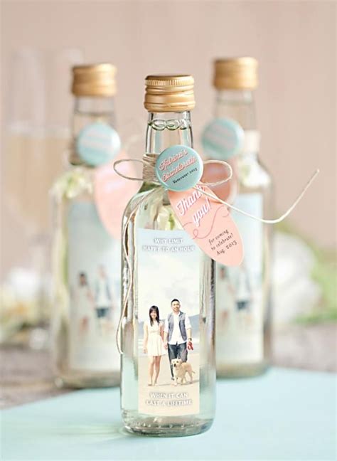 Cute And Simple Bachelorette Party Favors Wine Or
