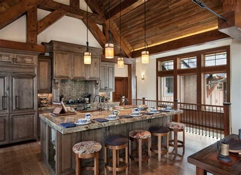 The following kitchen design photos are collected to introduce you to some delightful designs to inspire your internal designer. 75 Incredible Rustic Kitchen Ideas (Photos)