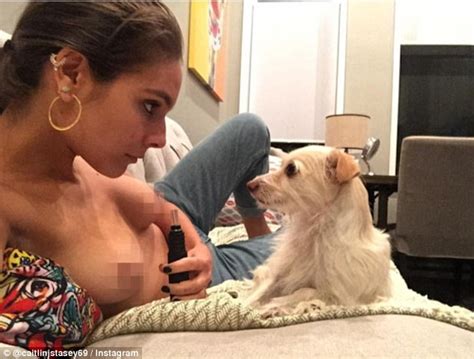 Caitlin Stasey Is At It Again As She Shares Another Topless Picture Of