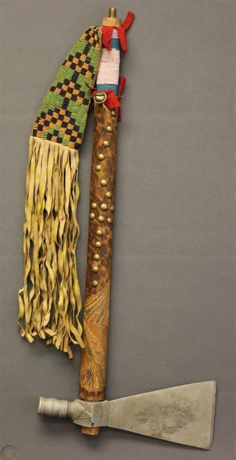 Plains Cree Tomahawk With Drop In 2021 Native American Artifacts Eastern Woodlands Indians