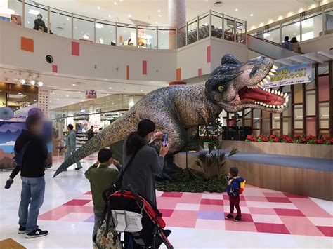 ショッピングモール＠長野県 【恐竜イベント】動く恐竜が登場!! | イベント制作なら有限会社グローブプラニング